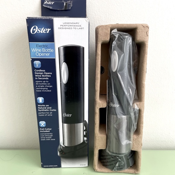 Oster Kitchen New Oster Electric Wine Bottle Opener Cordless